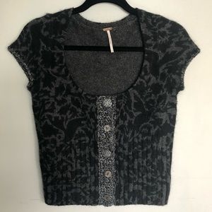 Cropped Free People Sweater